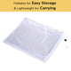 TheDisplayOutlet 56in Waterproof Patio Umbrella Cover for 8-9ft, Transparent Image