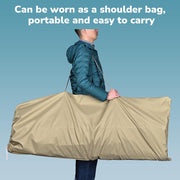 TheDisplayOutlet 15 Foot Patio Umbrella Cover with Zipper Rod Image