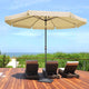 TheDisplayOutlet Patio Umbrella Tilt Metal 10ft 8-Rib Image