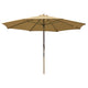 TheDisplayOutlet Patio Umbrella Wooden 13ft 8-Rib, Tan Image