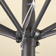TheDisplayOutlet Patio Umbrella Metal 13ft 8-Rib Image