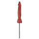 TheDisplayOutlet Solar Patio Umbrella with Light Tubes Tilt Metal 10ft 8-Rib Image