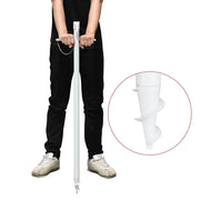 Beach Umbrella w/ Sand Anchor 8ft Tilt 12-Rib