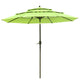 TheDisplayOutlet Patio Umbrella Tilt 3-Tiered 10ft 8-Rib Image