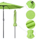 TheDisplayOutlet Patio Umbrella Tilt 10ft 8-Rib 220 gsm Canopy UV50+ Image