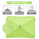 Rectangular Patio Umbrella Canopy 10x6.5ft 6-Rib
