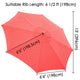 Patio Umbrella Canopy 13ft 8-Rib