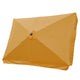 TheDisplayOutlet Rectangular Patio Umbrella Canopy 10x6.5ft 6-Rib, Mango Mojito Image