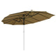 TheDisplayOutlet Rectangular Patio Umbrella Canopy 15x9ft 12-Rib Image
