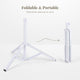 TheDisplayOutlet Portable Umbrella Stand Base Holds Poles D 1 1/4" Image
