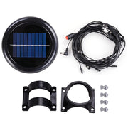 TheDisplayOutlet Solar Lights for 9ft 8-rib Offset Patio Umbrella Image