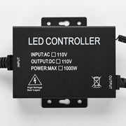 TheDisplayOutlet LED Light RF Remote & Controller for Flex Neon Lights Warm White Image