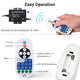 TheDisplayOutlet Outdoor Rope Light 2700K White Neon Strip RF Remote Image
