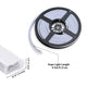 TheDisplayOutlet 10ft Outdoor Rope Light 2700K Neon Strip 120V Image