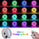 TheDisplayOutlet Outdoor Rope Light RGBW Neon Strip App Music Sync RF Remote Image