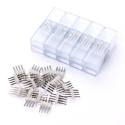 TheDisplayOutlet 10 Set/Pack Neon Light 4-Pin Splice Connector 18x8mm Image