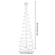 5' LED Spiral Xmas Tree USB Powered Outdoor/Indoor
