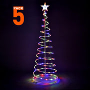 5' LED Spiral Xmas Tree USB Powered Outdoor/Indoor