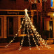 TheDisplayOutlet Christmas Tree Light with Pole & Star 9-String Image