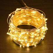 TheDisplayOutlet Copper String Lights 66 ft with Remote Image