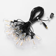 200' Outdoor Bistro String Light with Bulbs 110V Warm White