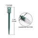 TheDisplayOutlet Christmas Light Clips, Yard Stakes, End Caps for C7 C9, Stakes Image