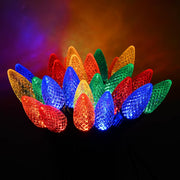 TheDisplayOutlet 100ft C9 Pathway Lights Outdoor Christmas Light Set Image