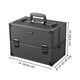 TheDisplayOutlet Portable Train Case with Trays Locks Image