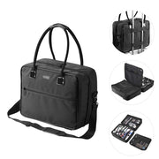 Portable Train Case with Divider Bags