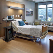 Adjustable Mobile Laptop Cart with Storage