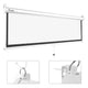 TheDisplayOutlet Instahibit Wall/Ceiling Mounted Pull Down Projector Screen 72" 16:9 Image