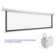 TheDisplayOutlet DSP Motorized Projector Screen 92" 16:9 Wall Ceiling Image
