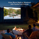 Ecom Portable Freestand Front Projector Screen w/ Legs 120" 16:9