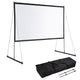 TheDisplayOutlet Ecom Portable Freestand Front Projector Screen w/ Legs 120" 16:9 Image