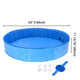 TheDisplayOutlet Potable Pool for Dogs Kids Pet Swimming Bathing Image