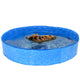 TheDisplayOutlet Potable Pool for Dogs Kids Pet Swimming Bathing, D63x12 in. Blue Image