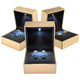 TheDisplayOutlet Engagement Ring Box with Light for Wedding Proposal Image