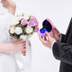 TheDisplayOutlet Engagement Ring Box with Light Heart Shaped Jewelry Gift Box Image