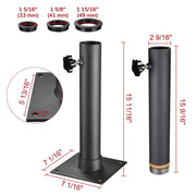 TheDisplayOutlet Patio Umbrella Deck Mount Dock Holder D2 3/8" Image