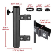 Metal Flag Canopy Mount Banner Display Sign Holder