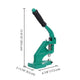 TheDisplayOutlet Grommet Machine Hand Press Tool #0 #2 #4 Image