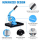 TheDisplayOutlet Grommet Machine Hand Press Tool on Wheel #0 #2 #4 Image