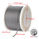 TheDisplayOutlet 4.8mm 3/16" Batting Cage Cable 316 Stainless Steel, 7x19, 500ft Image