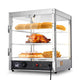 TheDisplayOutlet Food Warmer Display Cabinet 3-Tier 20x20x24 (Dimmable Light) Image