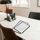 Clear Menu Covers 8.5x14 Black Menu Books