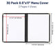 Custom Menu Cover Printing Fee