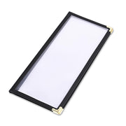 Clear Menu Covers 4.25x11 Menu Holder 30ct/pk