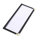TheDisplayOutlet Clear Menu Covers 4.25x11 Drinks Wine Menu Holder 30ct/pk Image