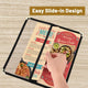 Clear Menu Covers 4.25x11 Menu Holder 30ct/pk