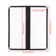 Clear Menu Covers 4.25x11 Menu Holder 30ct/pk